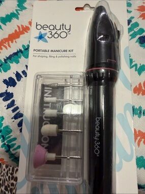 New unopened Portable Manicure Kit - Black